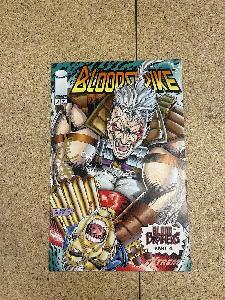 Bloodstrike  #3 Signature Dan Fraga and Unknown Signature