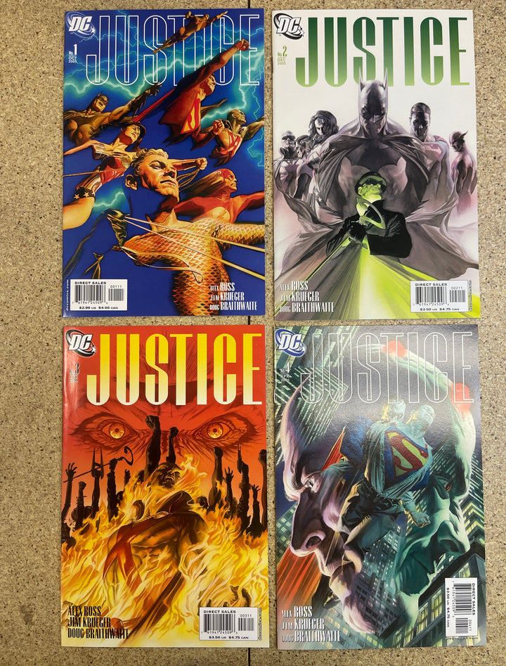 Justice  #1-12 Alex Ross