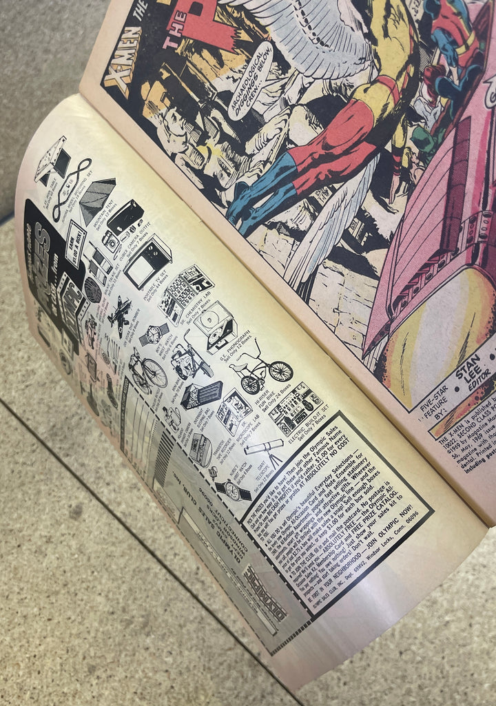 X-men  #56 1st Living Monolith