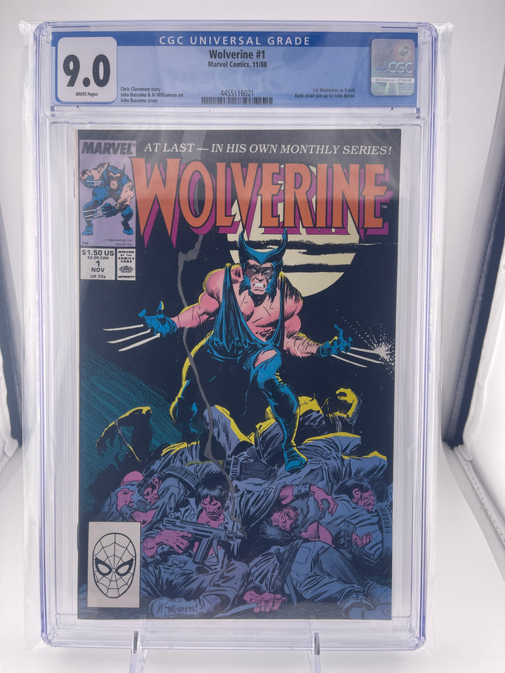 Wolverine #1 - 1988, CGC 9.0