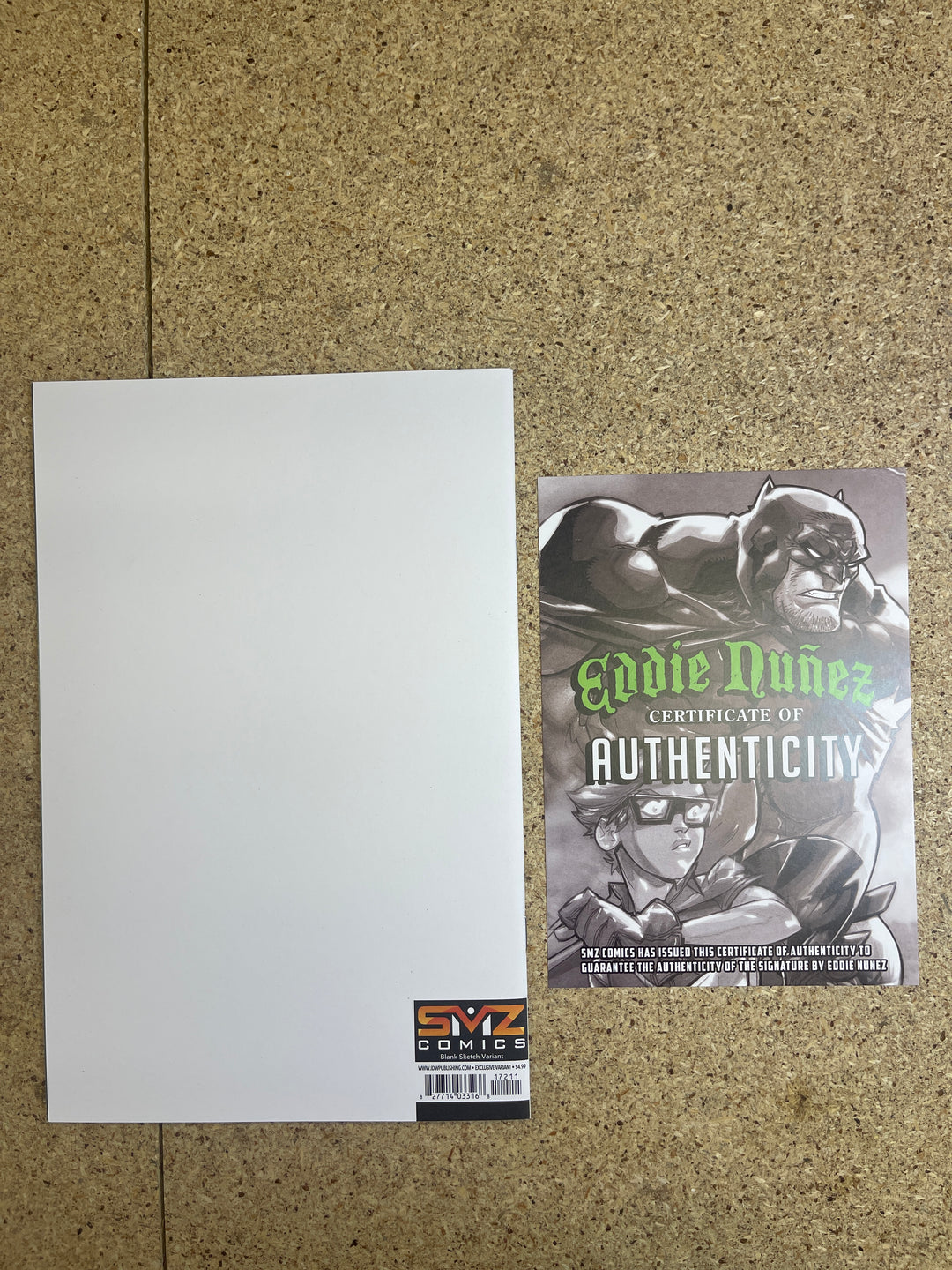 Teenage Mutant Ninja Turtles  #1 Blank Sketch Drawning Signatue Eddie Nunez