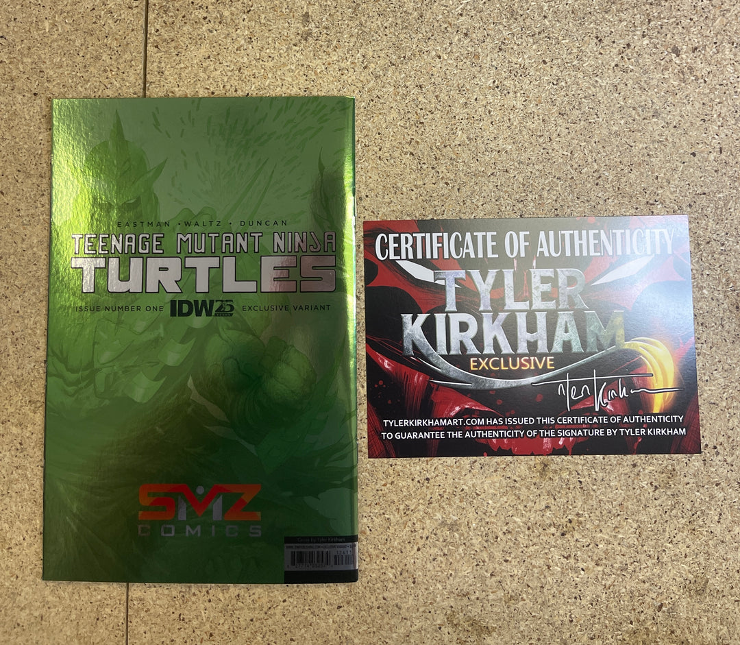 Teenage Mutant Ninja Turtles  #1 Kirkham 2024 C2E2 SMZ Shredder Eastman Signature