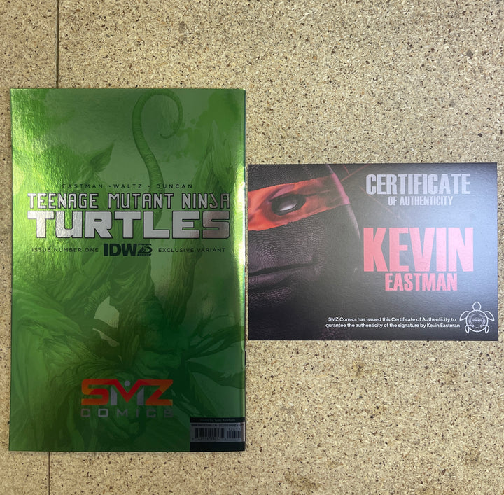 Teenage Mutant Ninja Turtles  #1 Kirkham 2024 C2E2 SMZ Splinter Eastman Signature
