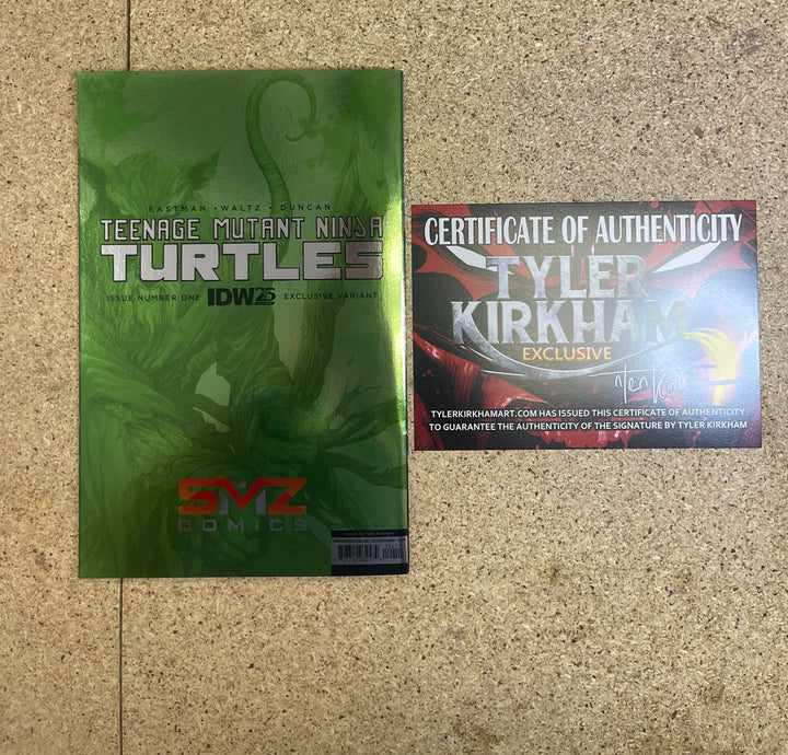 Teenage Mutant Ninja Turtles  #1 Kirkham 2024 C2E2 SMZ Shredder Kirkham Signature