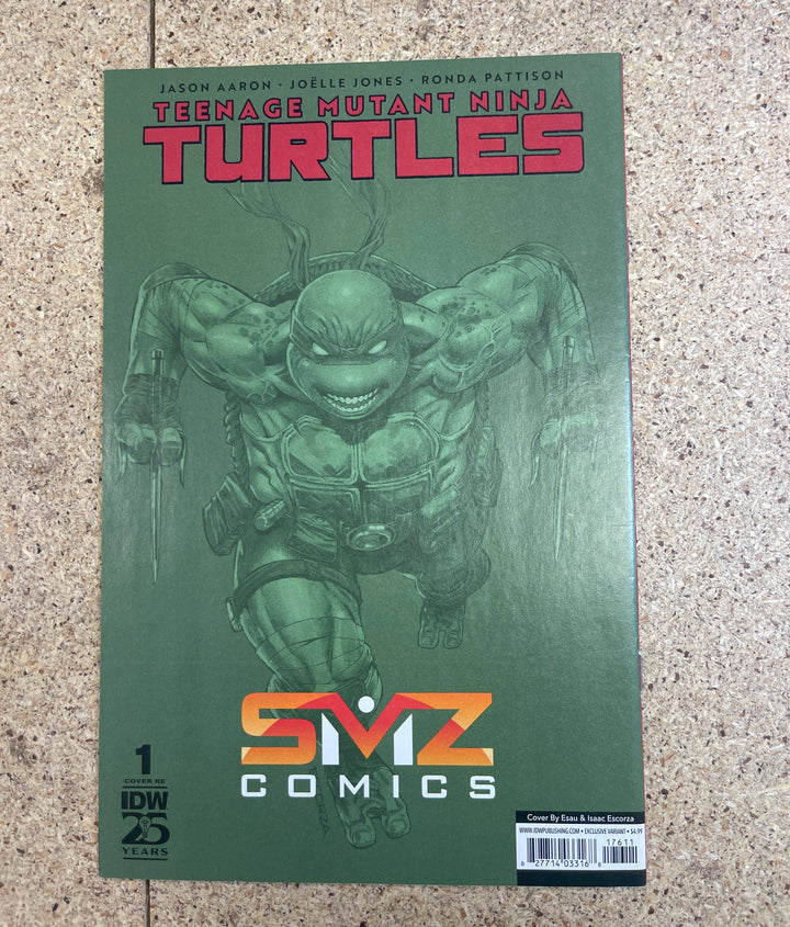 Teenage Mutant Ninja Turtles  #1 Escorza Brother 2024 SDCC SMZ Raphael Signature