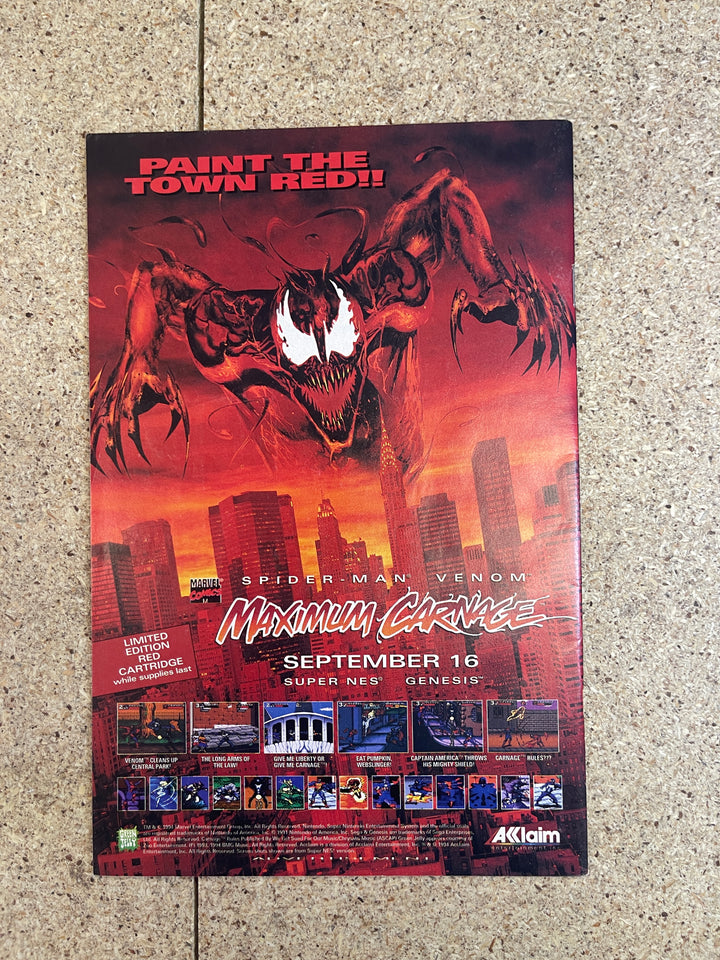 Web of Spiderman  #118 1st Scarlet Spider All Inserts