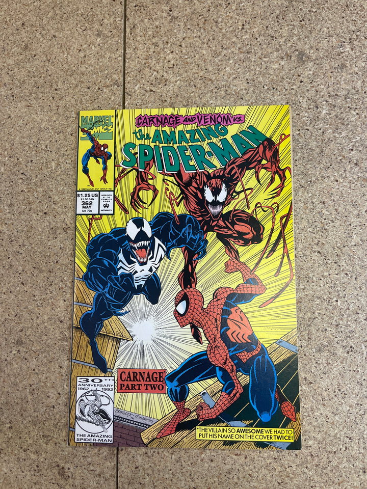 Amazing Spiderman #362 Carnage