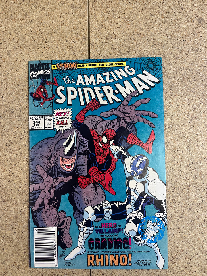 Amazing Spiderman #344 1st Cletus Kasady