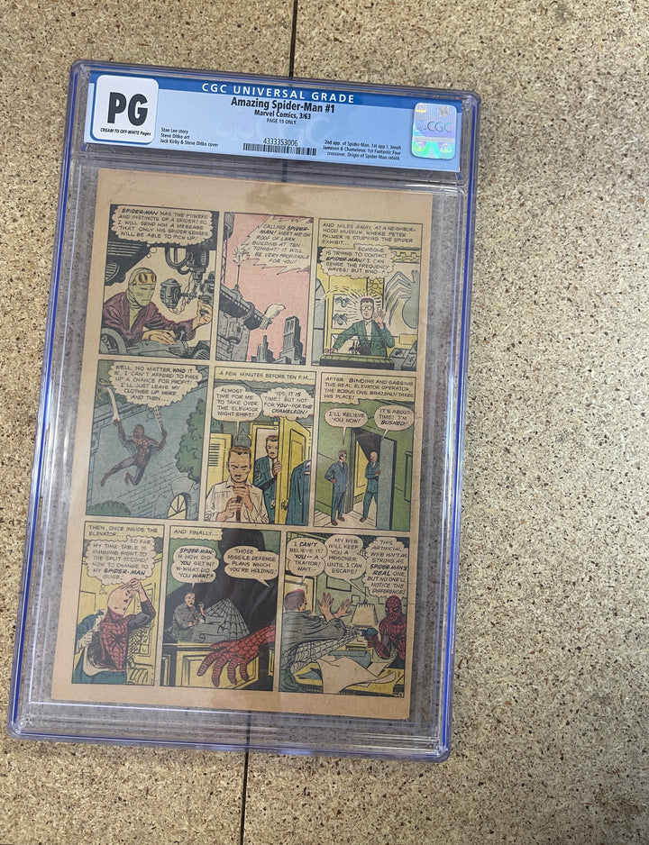 Amazing Spiderman #1 CGC PG 19