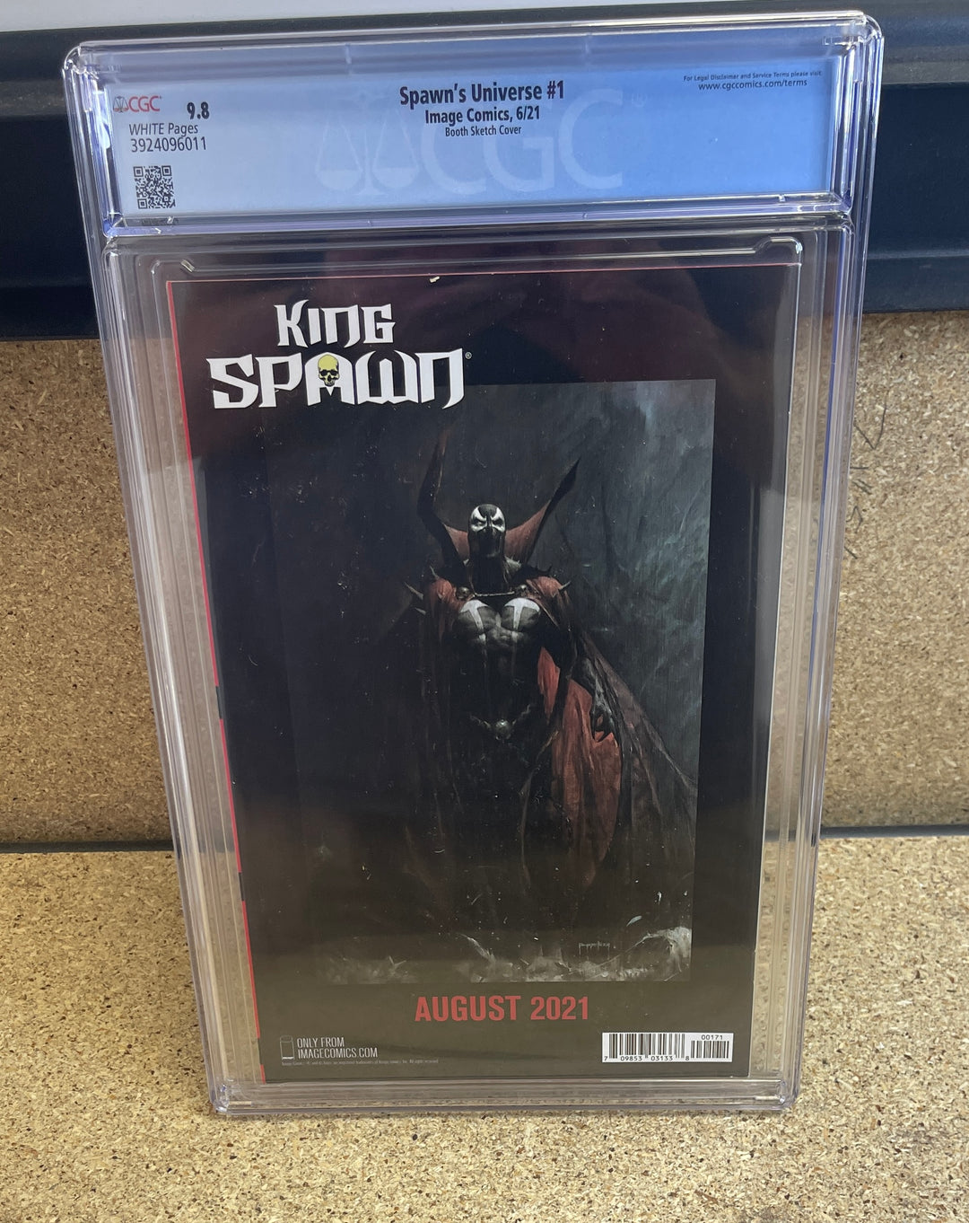 Spawn Universe #1 Booth Sketch Cover