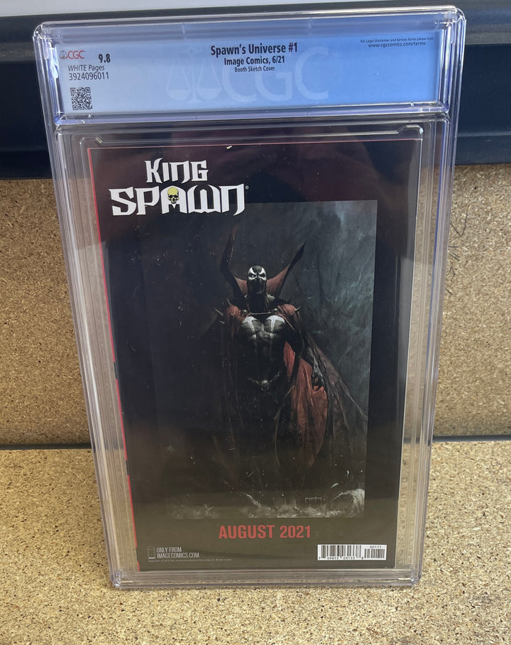 Spawn Universe #1 Booth Sketch Cover