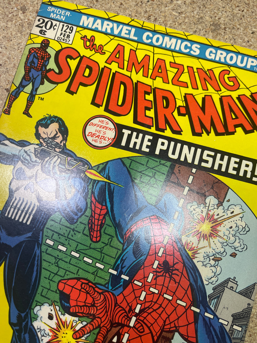 Amazing Spider Man #129 1st Punisher