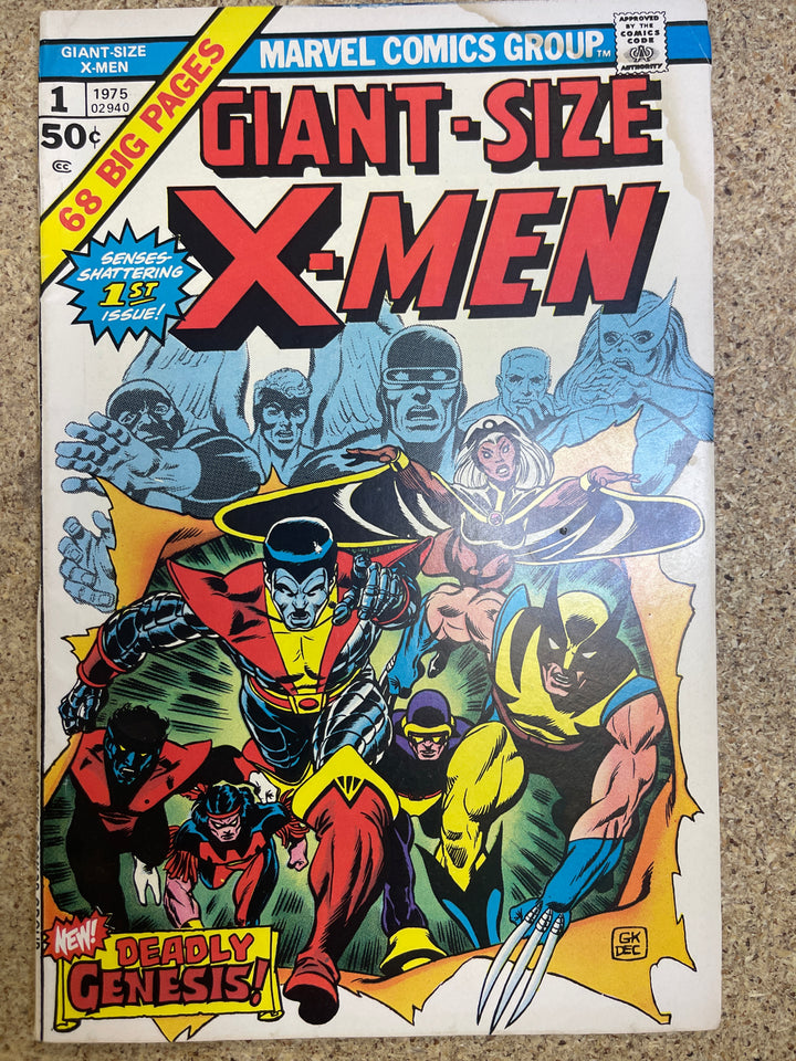 Giant Size X-Men #1 1975 1st app New X Men