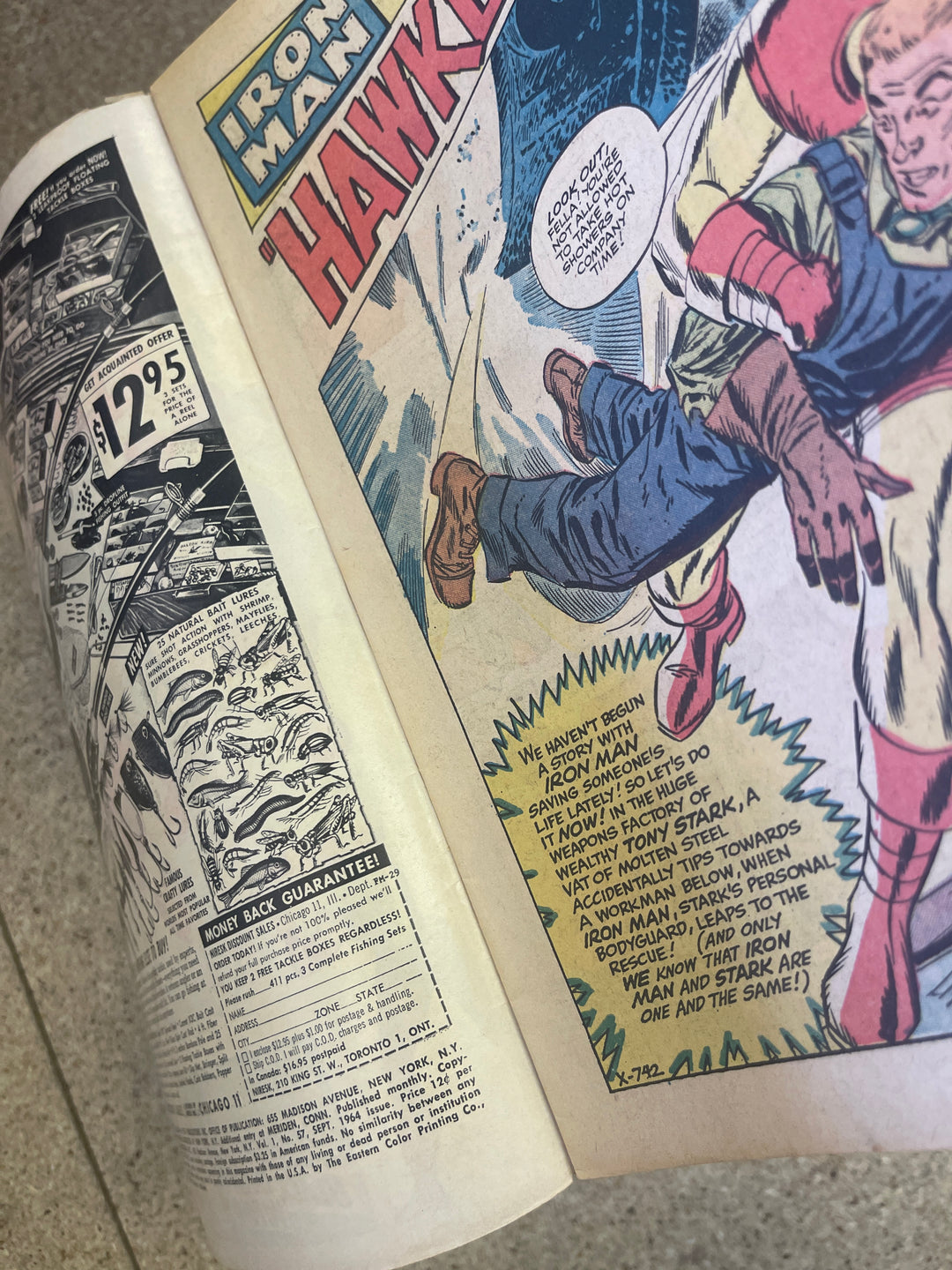 Tales of Suspense #57 1st Hawkeye