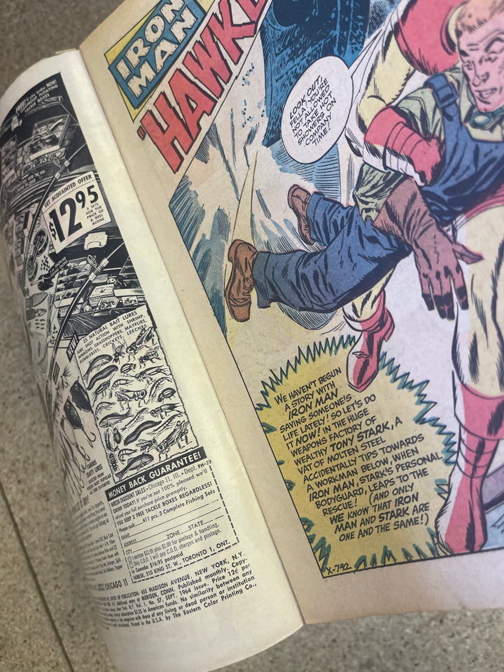 Tales of Suspense #57 1st Hawkeye