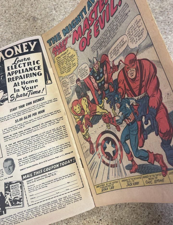 Avengers #6 1st Baron Zemo