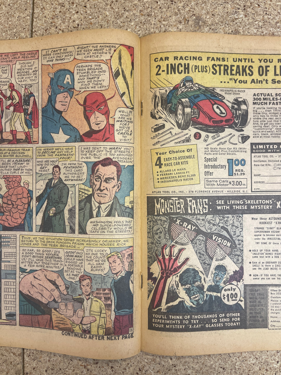 Avengers #13 1st Count Nefaria