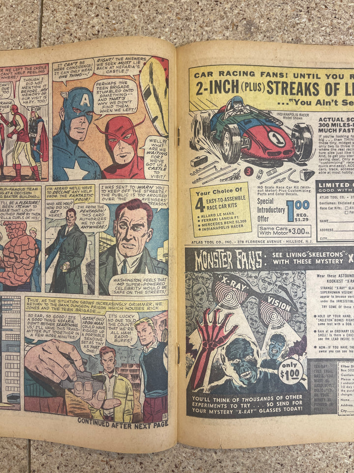 Avengers #13 1st Count Nefaria