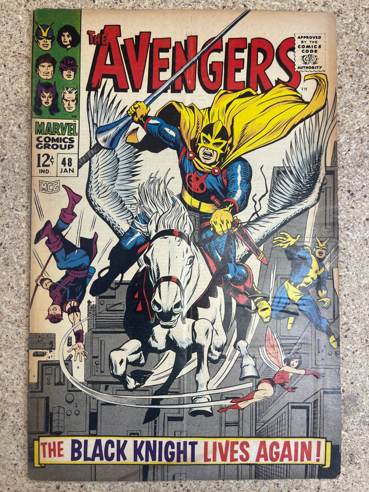 Avengers #48 1st Black Knight