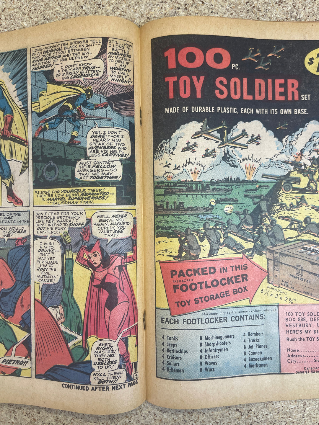 Avengers #48 1st Black Knight