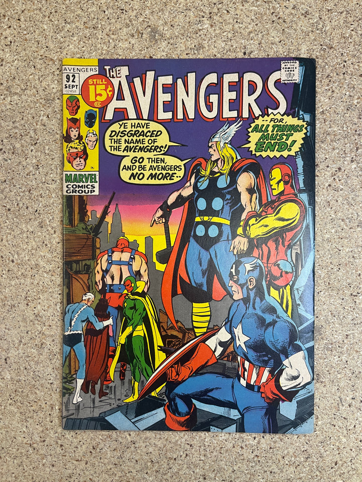 Avengers #92