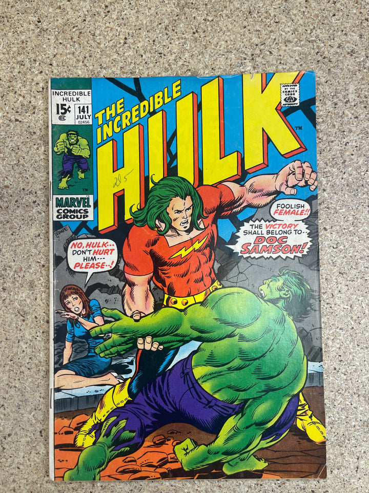 Incredible Hulk #141 1st Doc Samson