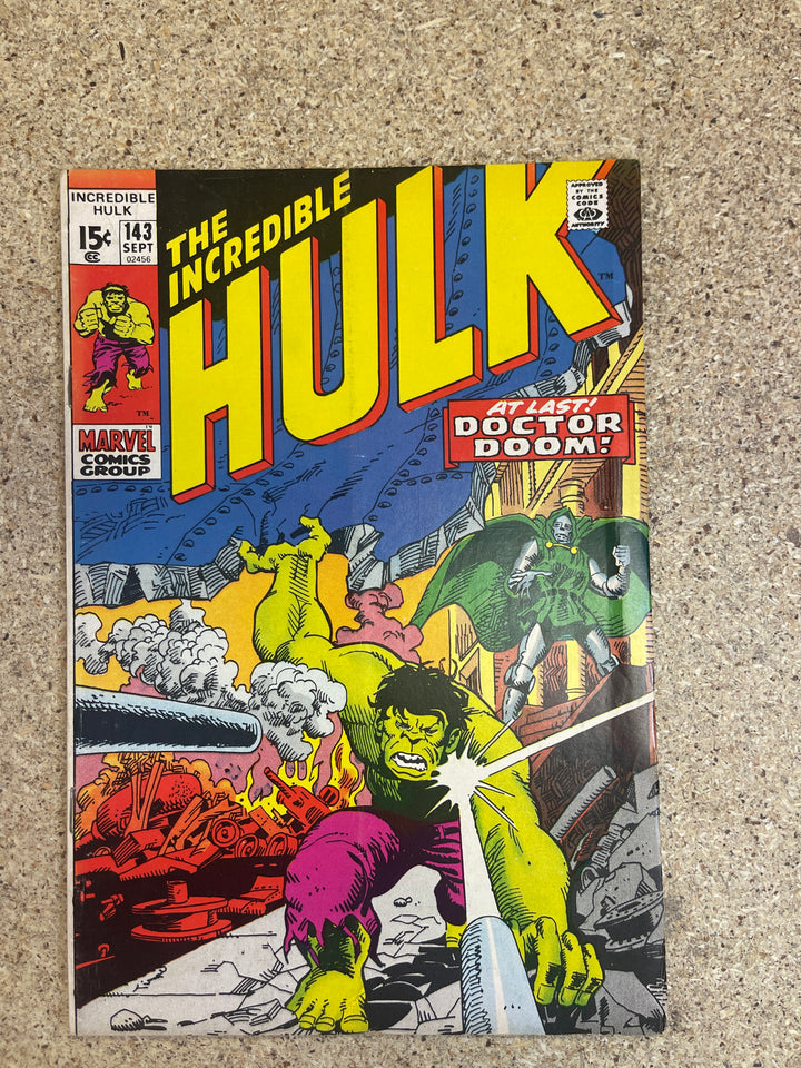 Incredible Hulk #143 Dr. Doom