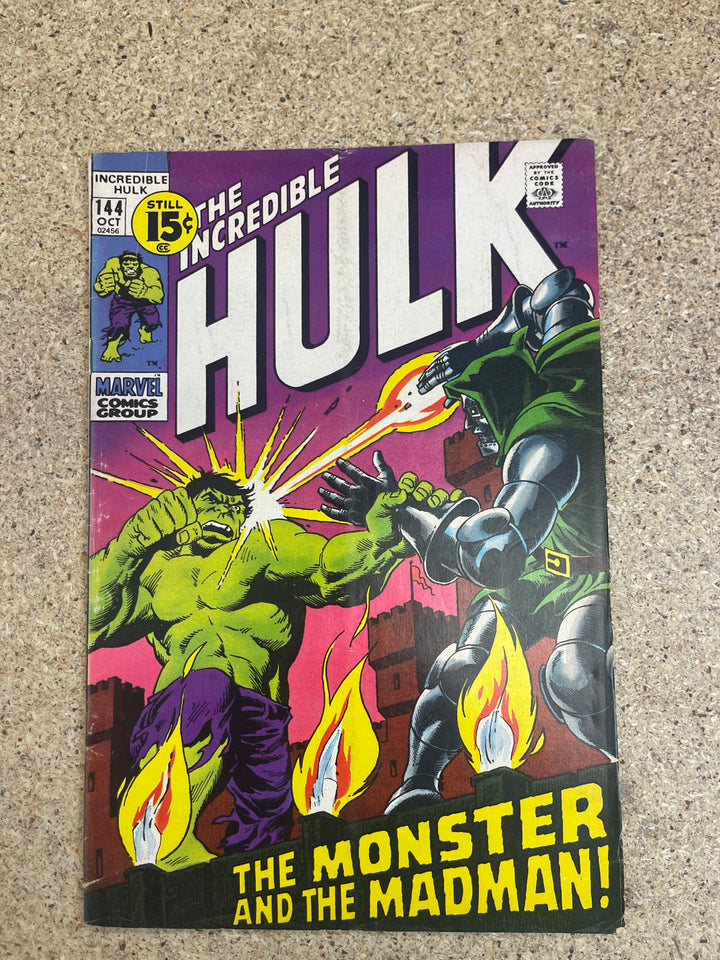 Incredible Hulk #144 Dr. Doom
