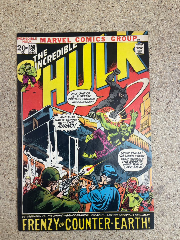 Incredible Hulk #158