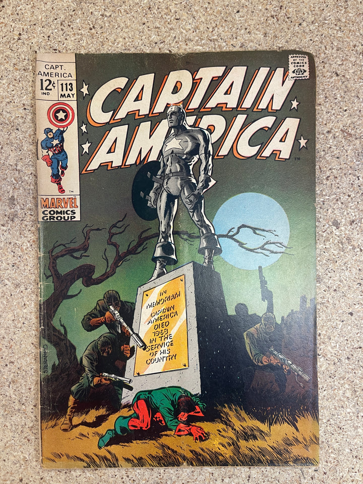 Captain America #113