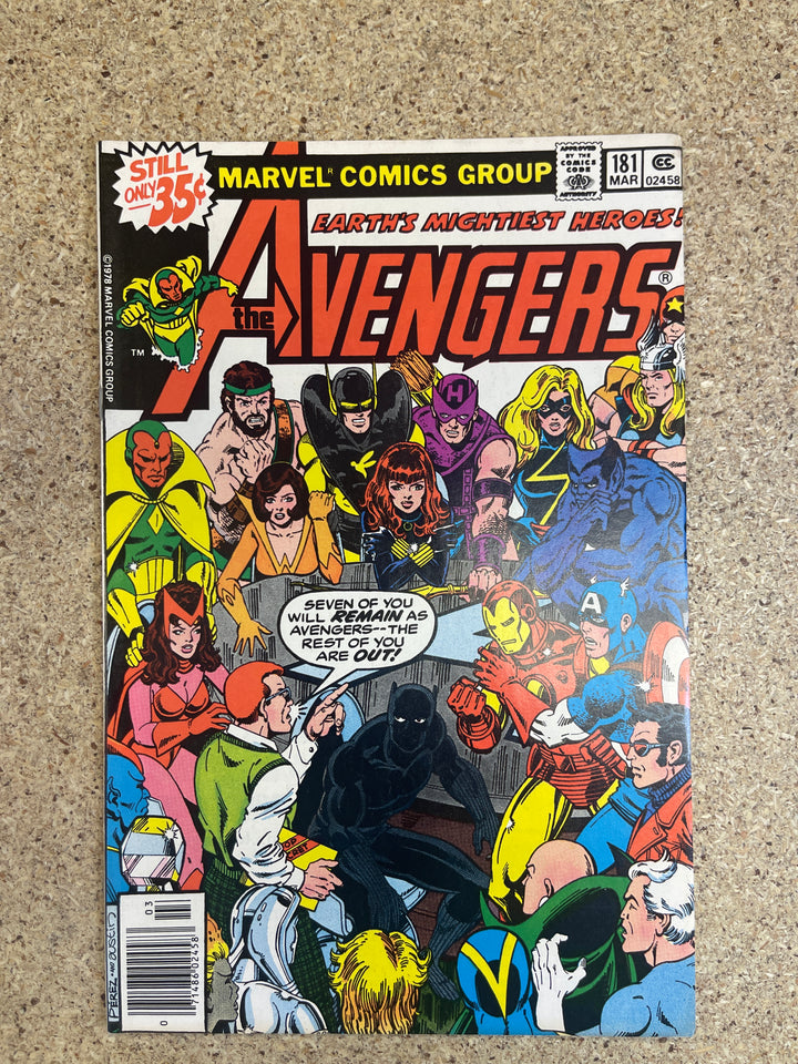Avengers #181 1st Scott Lang