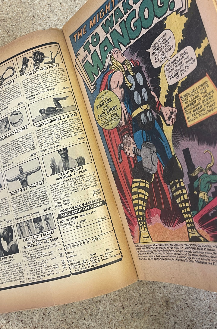 Thor #154 1st Mangog