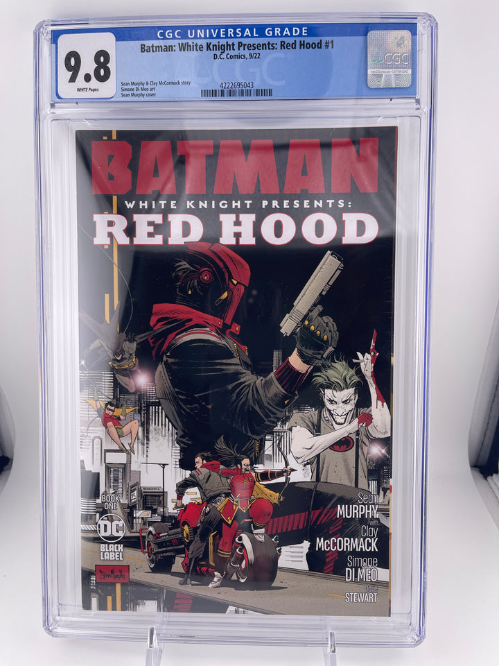 Batman White Knight Presents Red Hood #1 CGC 9.8