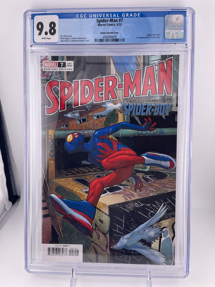 Spider Man #7 CGC 9.8 1st app of Spider-Boy