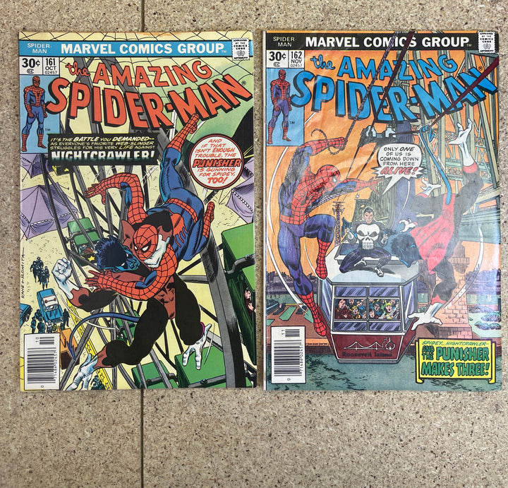 Amazing Spiderman #161-162 Punisher 1st Jigsaw
