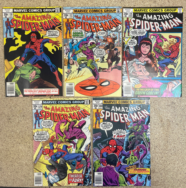 Amazing Spiderman #175-180 Green Goblin