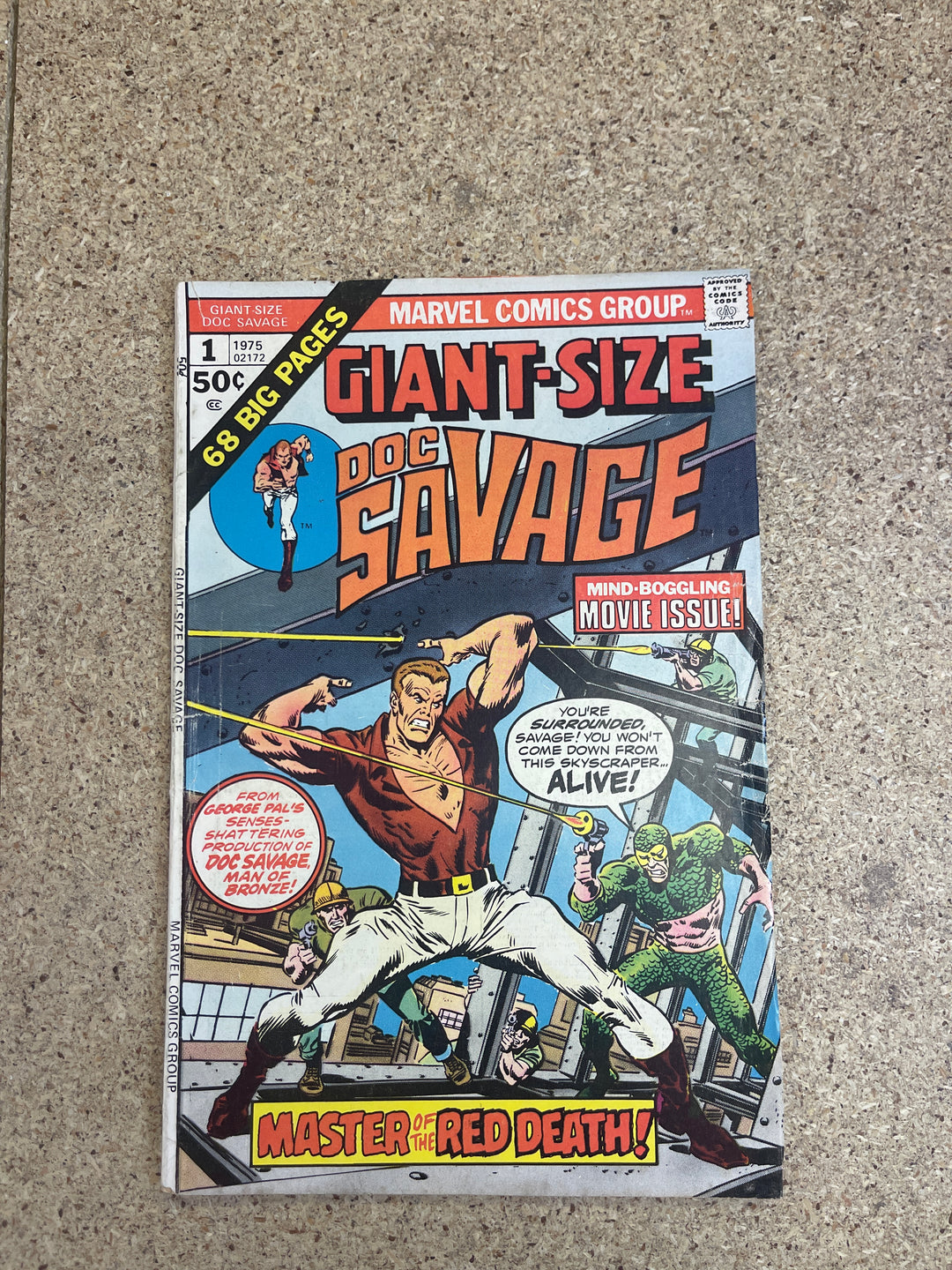 Doc Savage #1-8 plus G Size 1