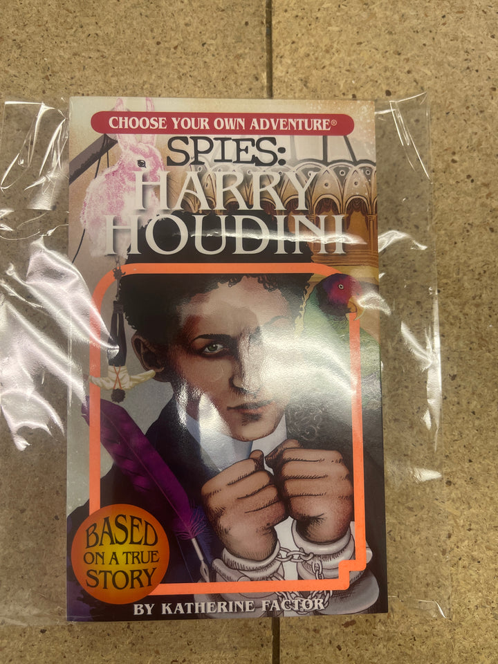 Choose Your Own Adventure Spies Harry Houdini