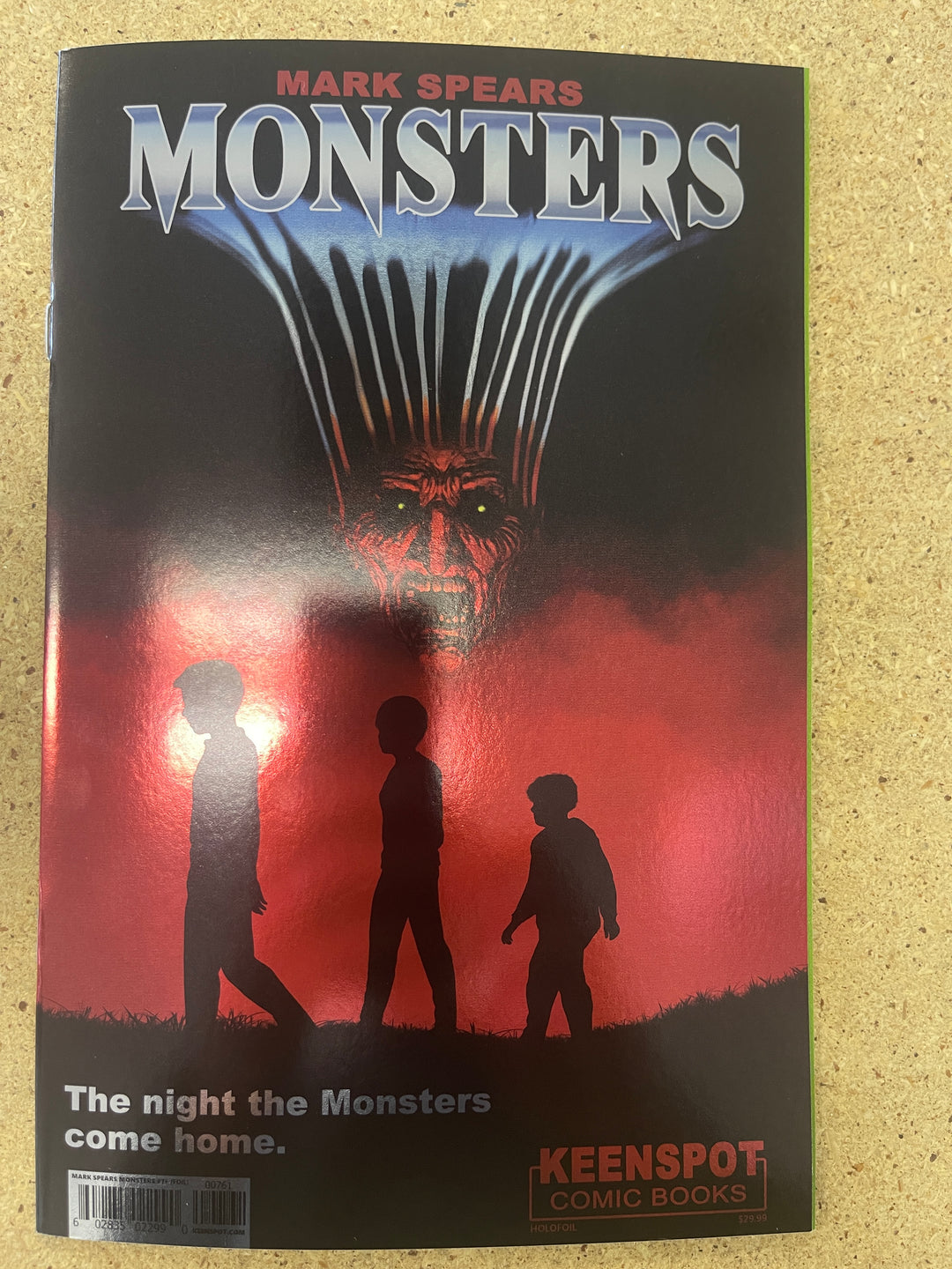 Mark Spears Monsters #7 Cover F Holofoil Halloween Flip