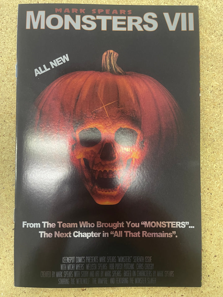 Mark Spears Monsters #7 Cover F Holofoil Halloween Flip