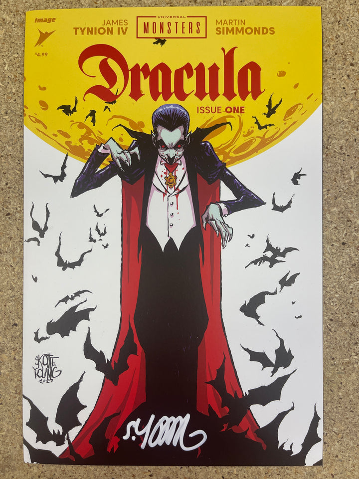 Universal Monsters Dracula #1 Skottie Young Exclusive Signature