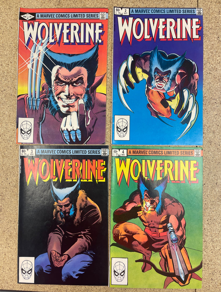 Wolverine #1-4 1982 Frank Miller