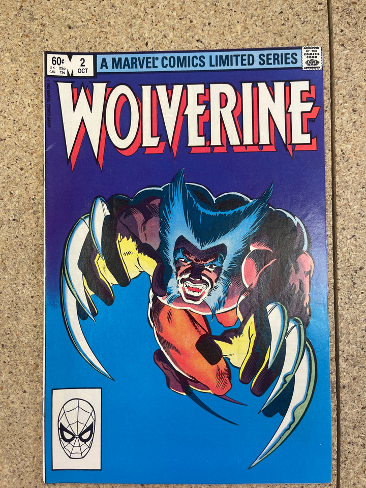 Wolverine #1-4 1982 Frank Miller