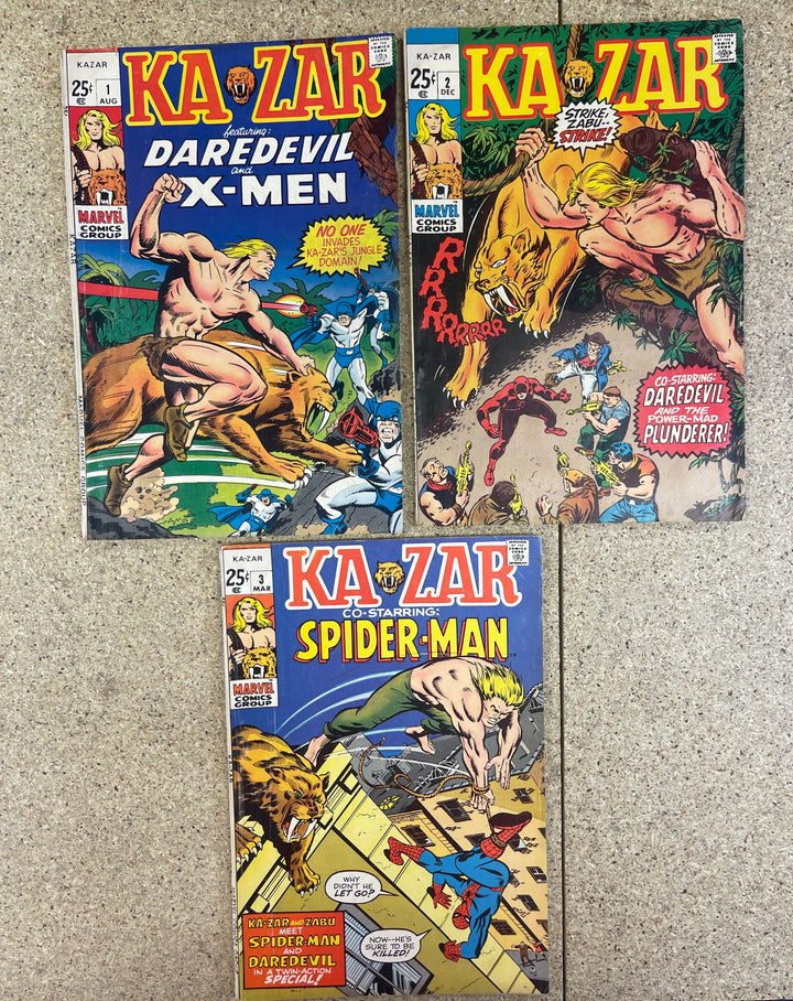 Ka Zar #1-3