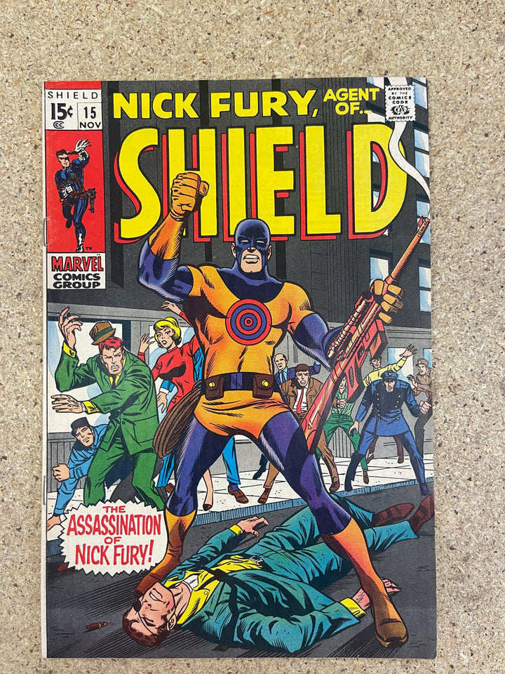 Nick Fury Agent of Shield #15