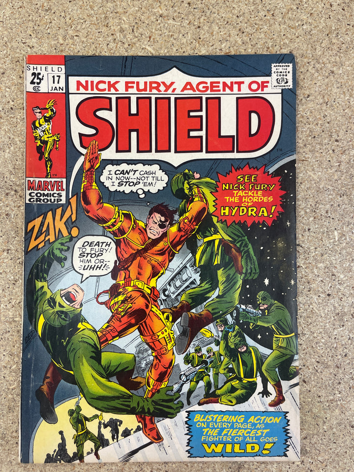 Nick Fury Agent of Shield #17