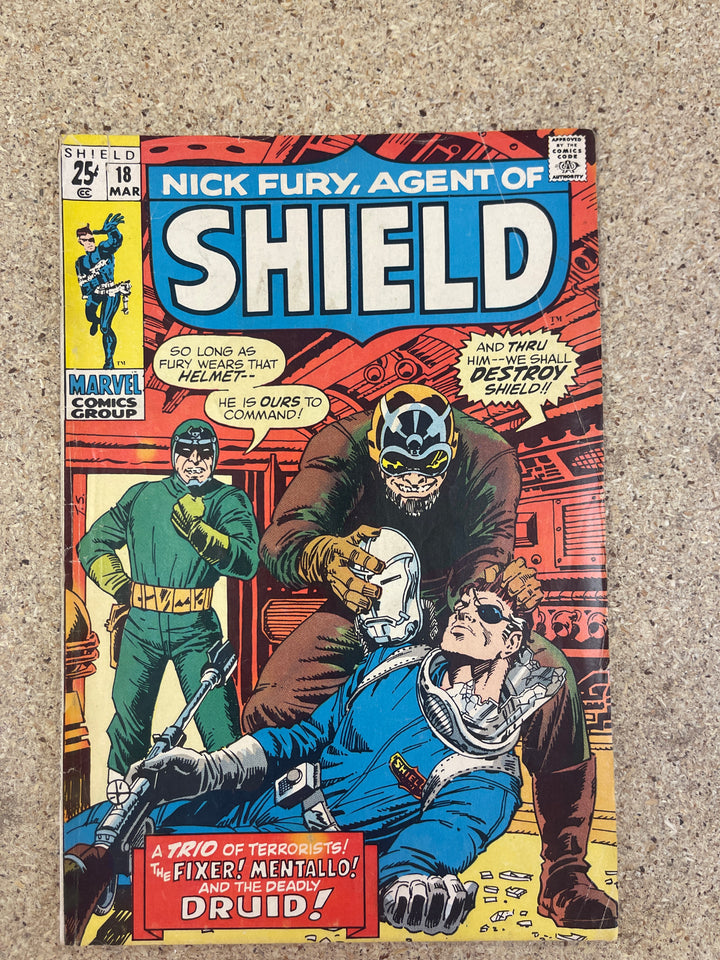 Nick Fury Agent of Shield #18