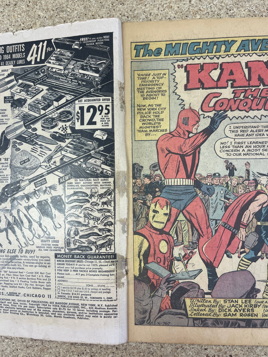 Avengers #8 1st Kang