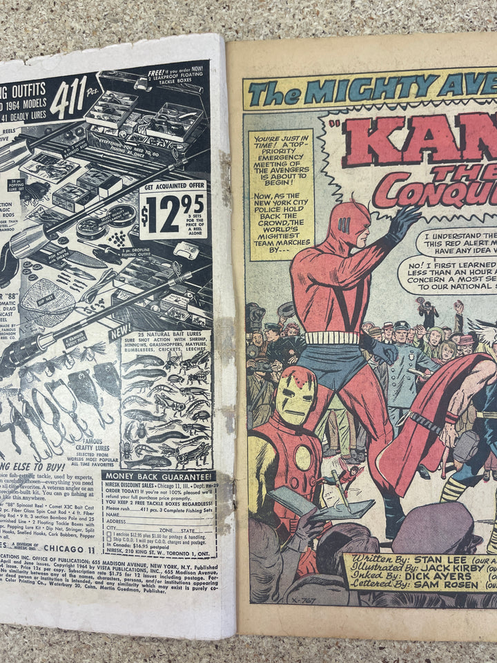 Avengers #8 1st Kang