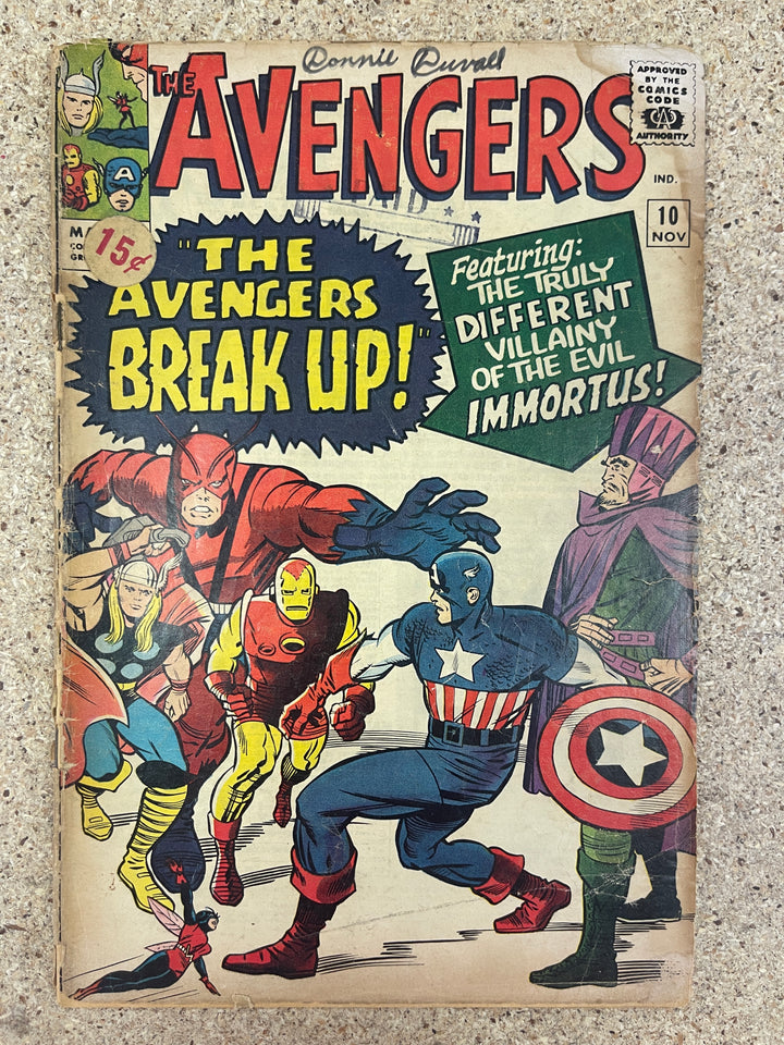 Avengers #10 1st Immortus